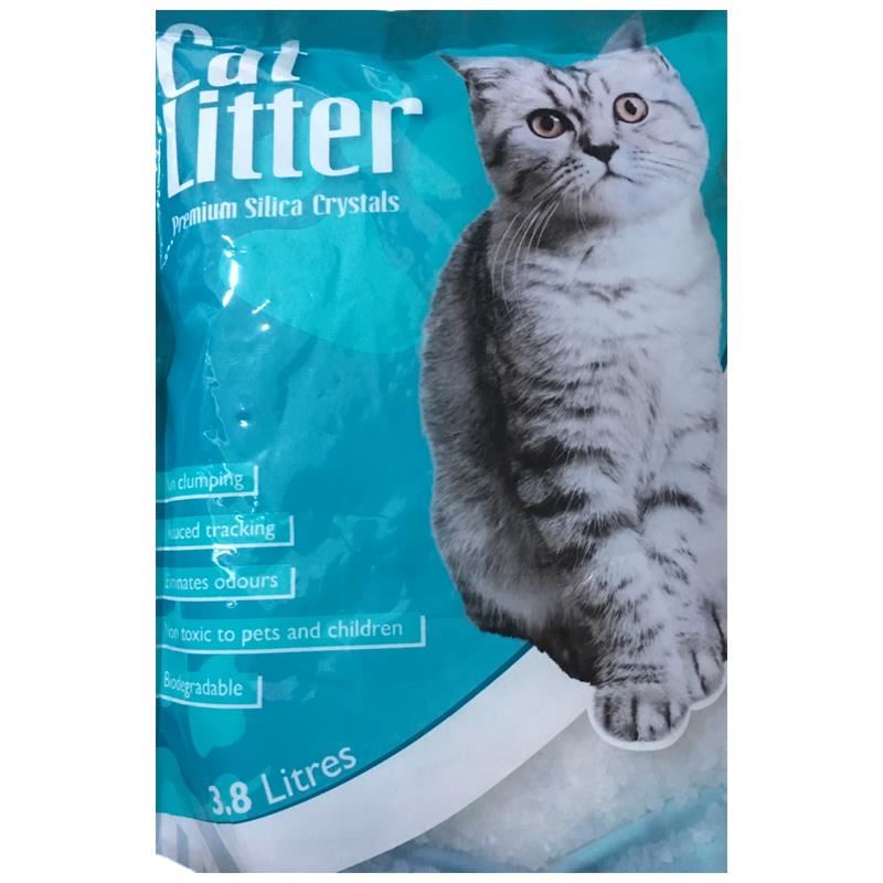 Cat Litter Silika Kristal Kedi Kumu 3,8 Litre