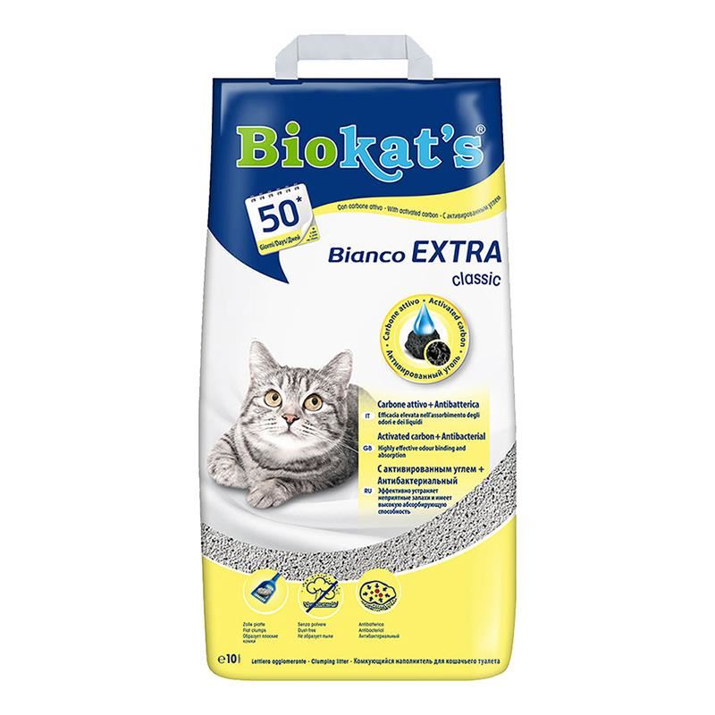 Biokats Bianco Extra Kedi Kumu 10 Lt